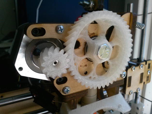 Printrbot Helical Extruder Gears